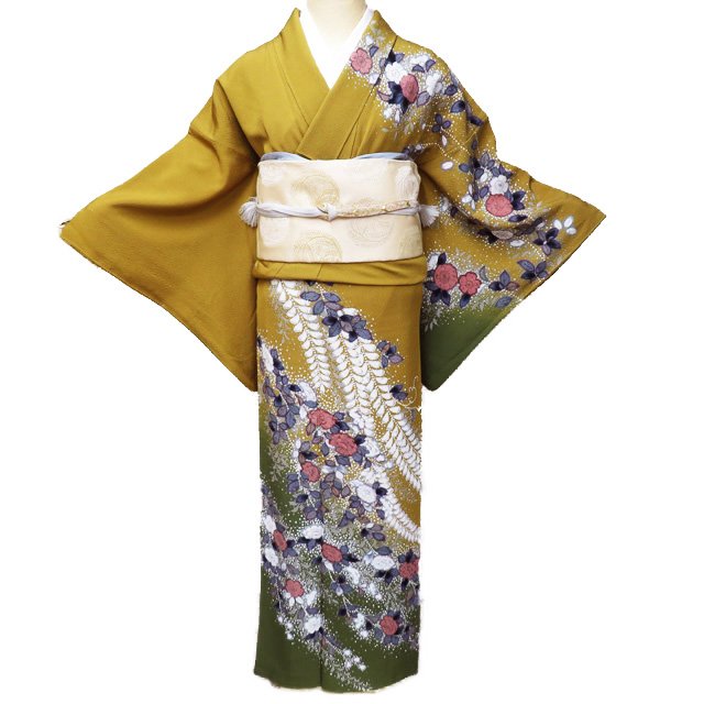 y  z K⒅ TCN   tH[} ҂Ԗ͗l KF F g163cm 65.5cm L A921-9 [ a w Ǝ   {Q AEgbg  kimono  ̖k]