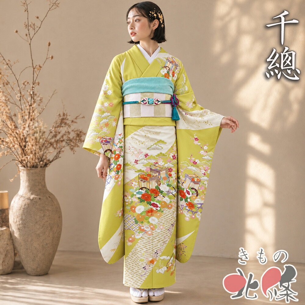 楽天市場】着物 千總 中古（種類（着物）振袖）の通販