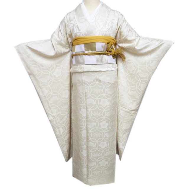 楽天市場】振袖 中古(カラーホワイト)(着物|和服 楽天市場】振袖 中古(カラーホワイト)(着物|和服