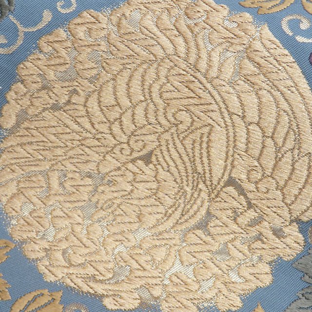 【 中古 】 袋帯 リサイクル 正絹 フォーマル 仕立て上がり 六通 唐織 花模様 牡丹唐草 箔糸 湊鼠色 多色 金 A1190-10 [結婚式 お宮参り お茶会 お茶席 茶道 七五三 式典 利休忌 送料無料 きもの北條] kimono-hojo-10080100 特選リサイクル着物 きもの北條 サンプル画像3