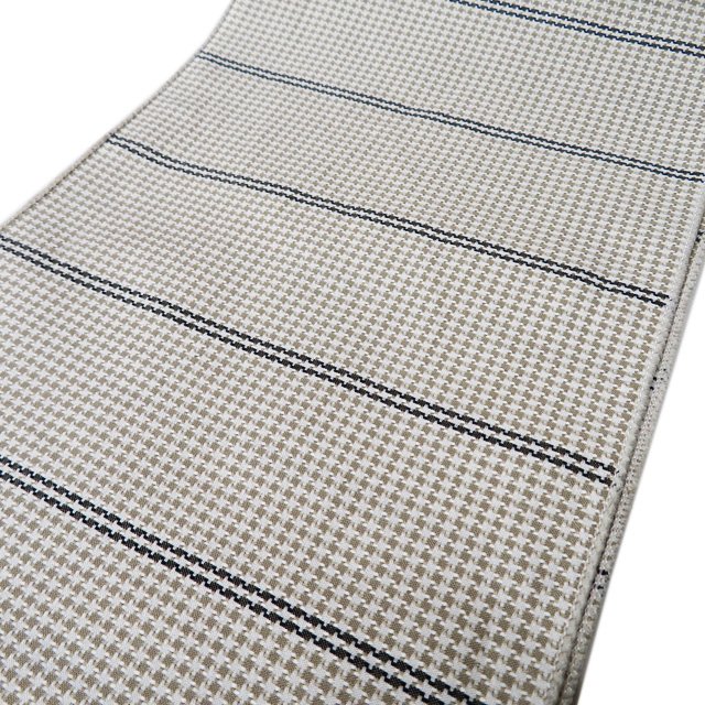 特選リサイクル着物 きもの北條の【 新品 】 播州織 半衿 半襟 木綿 和装小物 グレンチェック柄 油色 灰白色 多色 A1092-16 [ 和装小物 着物アクセサリー おしゃれ 普段着 フォーマル 日本製 送料無料 きもの北條 ]｜アングル3