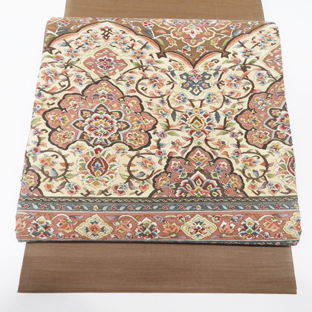 袋帯正絹セミフォーマル仕立て上がり...