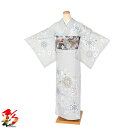 【レンタル】【くすみ ブルーグレー】訪問着 フルセット レンタル (身長153cm〜163cm位) M L 七五三 卒業式 卒園式 母親 着物レンタル 結婚式 ...