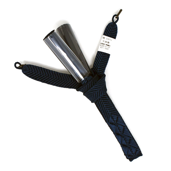 【送料無料】羽織紐 男性用 男物 メンズ 正絹 絹100% 平組 笹波 箱入り 紺 茶 グレー 羽織ひも S管付き 紳士 正装用 礼装用