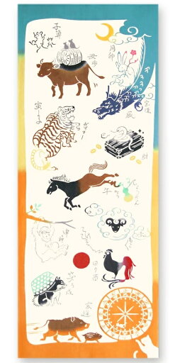 注染手ぬぐい kenema-けねま- 十二支巡り 【てぬぐい】【手拭い】【はんかち】【ハンカチ】【タオル】【tenugui】【towel】【日本製】【プチギフト】【干支】【新年】【お正月】 注染手ぬぐい kenema-けねま- 十二支巡り 【てぬぐい】【手拭い】【はんかち】【ハンカチ】【タオル】【tenugui】【towel】【日本製】【プチギフト】【干支】【新年】【お正月】