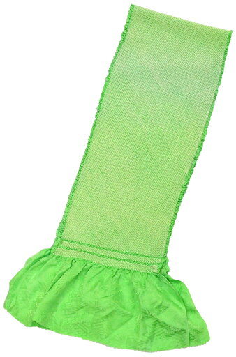 正絹 絞り帯揚げ 黄緑 【しぼり】【振袖用】 正絹 絞り帯揚げ 黄緑 【しぼり】【振袖用】