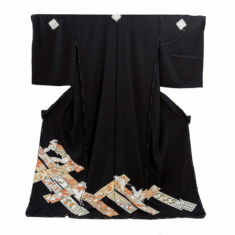  黒留袖 留袖 販売 購入 着物 礼装 正絹 オーダー 日本製 型友禅 仮縫い 未仕立て 結婚式 結納 フォーマル着物 新品 仕立て付 誂え仕立て シルク