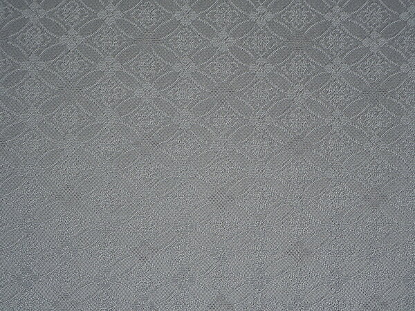 東レシルック色無地 着物 反物 仕立て付き 七宝地紋 薄グレー フォーマル カジュアル 普段着 卒業式 入学式 七五三 お茶会 和装 和服