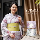 浴衣 レディース 単品 みすずうた フリーサイズ 薄ピンク 薄パープル 青紫 ブルー 椿 鳥 鈴 みすゞうた 金子みすゞ 綿絽 花火大会 夏祭り 和装 和服