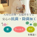【着物 除菌 抗菌 加工】ウィルス カビ 菌 を撃退!この時期に嬉しい加工 着物 長襦袢に 【クーポン割引対象外】
