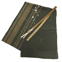 京やQ684 全国送料無料 正絹 帯揚げ帯締めセット 和装小物2点セット 帯揚げ 帯締め 絹100% 高級ちりめん 刺繍 桜文様 縦縞文様 手組紐 笹浪組 ブラ...