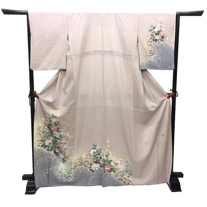 楽天市場】菊 絹100%(着物|和服):レディースファッションの通販 楽天市場】菊 絹100%(着物|和服):レディースファッションの通販