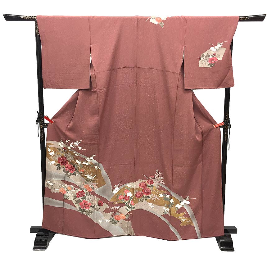 楽天市場】ワインレッド(種類(着物)訪問着)(着物|和服 楽天市場】ワインレッド(種類(着物)訪問着)(着物|和服
