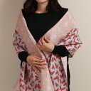 【5/11まで★10%OFF!17周年記念SALE】 特選 手染 江戸小紋ストール 正絹 国産玉糸 ふい絹ストール ショール 蝶づくし チョウチョ ススキ スモ...