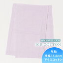 【4/24 20:00- ★最大1000円OFF & 帯の仕立て無料】 【1尺3寸】【袖幅33.4cm / LL 裄長用】 替え袖 単袖 「アイスコットン」 洗える パープル 薄紫色 接触冷感 ひんやり 涼しい 平織 無地 綿麻 うそつき長襦袢用 衿秀「き楽っく」専用 単袖 日本製 マジックテープ付き