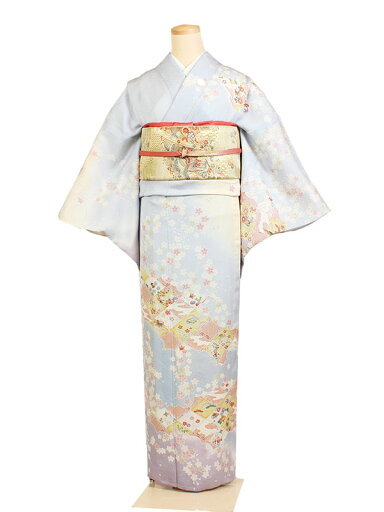 レンタル 訪問着 単衣 夏物 身長:155〜165cm 正絹 グレー系 母親 着物 結婚式 お宮参り as-0048 レンタル 訪問着 単衣 夏物 身長:155〜165cm 正絹 グレー系 母親 着物 結婚式 お宮参り as-0048