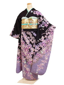 【レンタル】【振袖レンタル 紫系 洋花 など】正絹 振袖 レンタルフルセット ふりそで 振袖セット レンタル振袖 振り袖 結婚式 披露宴 親族 卒業式 パーティー 結納 着物レンタル 貸衣装 女性 和服 華やか 成人式前撮り礼装 晴れ着 往復送料無料 f162安売り