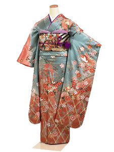 【レンタル】【振袖レンタル 青緑系 蝶・四季草花 など】正絹 振袖 レンタルフルセット ふりそで 振袖セット レンタル振袖 振り袖 結婚式 披露宴 親族 卒業式 パーティー 結納 着物レンタル 貸衣装 女性 和服 華やか 成人式前撮り礼装 晴れ着 往復送料無料 f338通販セール