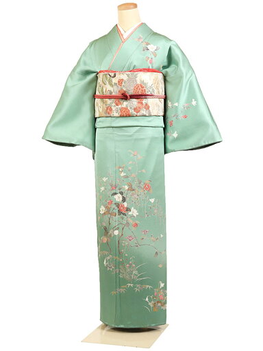 【レンタル】【訪問着 エメラルドグリーン系 椿・四季草花】正絹 訪問着レンタル 訪問着セット レンタル訪問着 着物レンタル 貸衣装 結婚式 入学式 卒業式 お宮参り 七五三 お母さん ママ 母親 パーティー 結納 お茶会 安い 往復送料無料 h599 【レンタル】【訪問着 エメラルドグリーン系 椿・四季草花】正絹 訪問着レンタル 訪問着セット レンタル訪問着 着物レンタル 貸衣装 結婚式 入学式 卒業式 お宮参り 七五三 お母さん ママ 母親 パーティー 結納 お茶会 安い 往復送料無料 h599