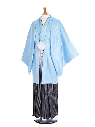 【レンタル】【成人式紋付袴 水色系×黒銀縞】175cm〜180cm 紋付袴レンタル 男着物 袴 レンタル 紋付フルセット レンタル紋付 着物レンタル 貸衣装 成人式着物 男 男性用袴レンタル 二十歳 ハタチ 和服 安い 往復送料無料 メンズ mt50s 【レンタル】【成人式紋付袴 水色系×黒銀縞】175cm〜180cm 紋付袴レンタル 男着物 袴 レンタル 紋付フルセット レンタル紋付 着物レンタル 貸衣装 成人式着物 男 男性用袴レンタル 二十歳 ハタチ 和服 安い 往復送料無料 メンズ mt50s