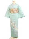 【レンタル】【訪問着 ミントグリーン系 四季草花】訪問着レンタル フルセット 入学式 卒業式 お宮参り 七五三 お母さん ママ 母親 訪問着セット レンタル訪問...