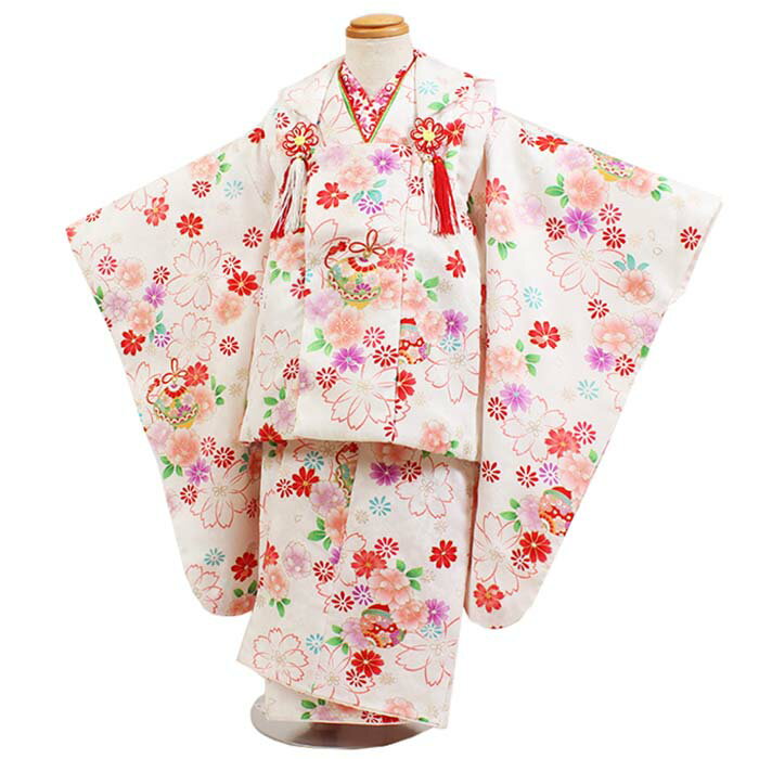 楽天市場】小花柄(七五三3歳)(着物セット|和服):キッズ 楽天市場】小花柄(七五三3歳)(着物セット|和服):キッズ