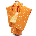 【レンタル】【七五三・3才女児】黄色地|七五三|被布着物|3歳|被布セット|753|貸衣装|子供|レンタル|女の子|3歳被布セット|安い|往復送料無料