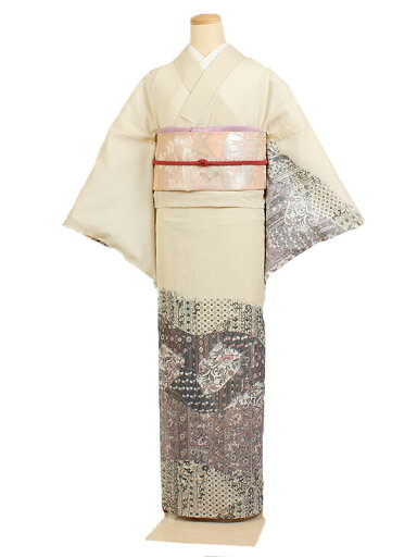 レンタル 訪問着 絽 夏物 身長:155〜163cm ベージュ系 母親 着物 結婚式 お宮参り r-0021 レンタル 訪問着 絽 夏物 身長:155〜163cm ベージュ系 母親 着物 結婚式 お宮参り r-0021