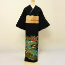 【レンタル着物】【単衣留袖】【レンタル黒留袖】【結婚式・披露宴】【留袖レンタル】【往復送料無料】