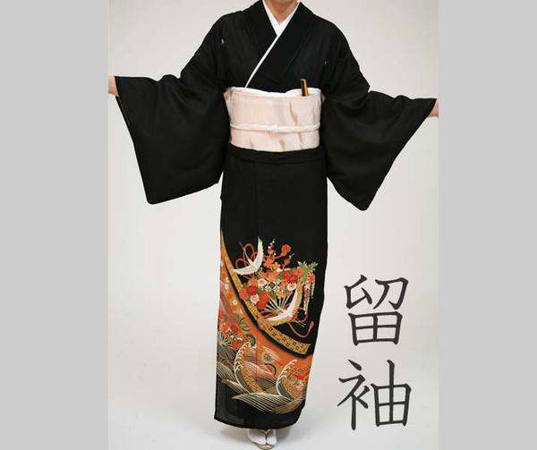 未着用 黒留袖 夏用 絽 銀駒刺繍 菊花 桔梗 観世水 着物 074a p 楽天市場】黒留袖 絽の通販