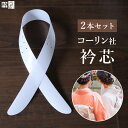 衿芯 2本セット 差し込み式 さしこみ衿芯 着付け小物 曲線 コーリン 襟芯 着物 日本製