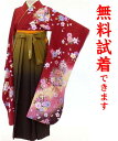 【2着まで試着無料】袴 レンタル M−306番 フルセットレンタル・往復送料無料・無料試着・髪飾り無料セット・女性用・袴レンタル・レンタル袴・卒業式...
