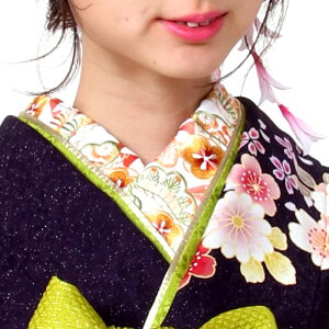 送料無料 刺繍半衿 化繊 ししゅう半衿 白地 ワンランクアップ商品 振袖用 訪問着用 付下げ用 無地着物用 半襟 はんえり 豪華格安セール