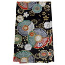 2-11月利用は11000円 【レンタル】帯 単品 レンタル 帯単品レンタル「B1497 振袖用帯 黒 菊に小桜 黒系」 正絹 振袖 帯 ママ振り 婚礼 貸衣装 結婚式 卒業式 振袖リメイク 帯のみ ママフリ ママ振 姉フリ