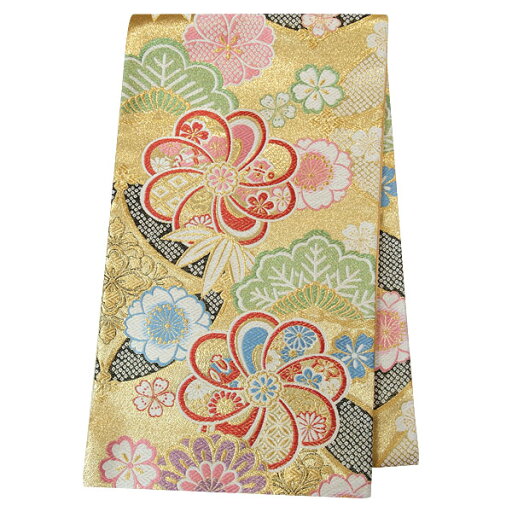 2-11月利用は11000円 【レンタル】帯 単品 レンタル 帯単品レンタル「B1663 振袖用帯 金 破れ七宝花菱にねじれ梅松笹 ゴールド系」 正絹 振袖 帯 ママ振り 婚礼 貸衣装 結婚式 卒業式 振袖リメイク 帯のみ ママフリ ママ振 姉フリ 2-11月利用は11000円 【レンタル】帯 単品 レンタル 帯単品レンタル「B1663 振袖用帯 金 破れ七宝花菱にねじれ梅松笹 ゴールド系」 正絹 振袖 帯 ママ振り 婚礼 貸衣装 結婚式 卒業式 振袖リメイク 帯のみ ママフリ ママ振 姉フリ