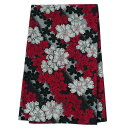 2-11月利用は11000円 【レンタル】帯 単品 レンタル 帯単品レンタル「B381 振袖用帯 黒×赤 桜縞模様 黒」 正絹 振袖 帯 ママ振り 婚礼 貸衣装 結婚式 卒業式 振袖リメイク 帯のみ ママフリ ママ振 姉フリ(4)