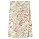 2-11月利用は11000円 【レンタル】帯 単品 レンタル 帯単品レンタル「B833 振袖用帯 白 桜に小薔薇 白系」 正絹 振袖 帯 ママ振り 婚礼 貸衣装 結婚式 卒業式 振袖リメイク 帯のみ ママフリ ママ振 姉フリ(4)