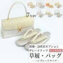 【同梱専用】日本製 グレードアップ草履バッグレンタル(サイズ22.0-24.5)【単品レンタル不可】