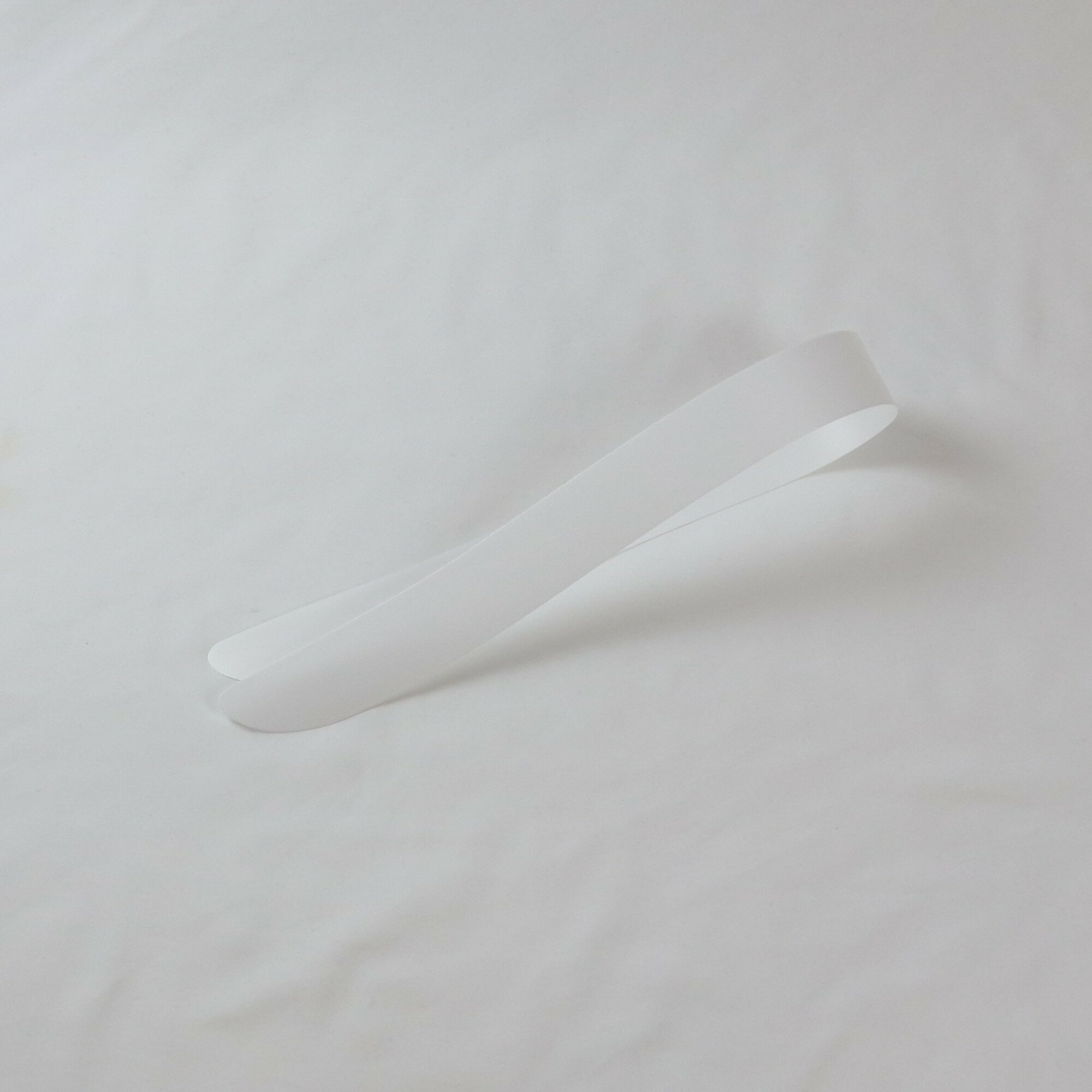 衿芯 衿カラー ポリエチレン 2本組 差込式 船底 カーブ 長襦袢用 着付け小物 和装小物 振袖用 礼装用 普段着用 通年用 定番 白 襟芯 えりしん