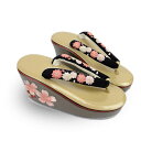 成人式 振袖 草履 単品 桜刺繍 黒 フリーサイズ メール便...