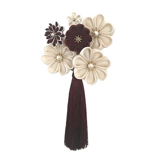 つまみ細工帯び飾り　コサージュ　ピアス　再販受付 つまみ細工帯び飾り コサージュ ピアス 再販受付 つまみ細工帯び飾り