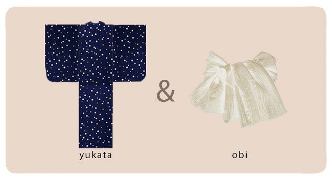 キモノカフェの【30％OFF対象品】大人 ＼ポイント2倍／【しわ兵児帯セット品】浴衣 セット 大人可愛い レディース 浴衣+帯 2点セット kimonocafe 8柄 大人 レトロ 兵児帯 しわへこ しわ兵児帯｜アングル2