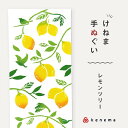 kenema 手ぬぐいレモンツリー 日本製 注染 手拭い けねま 気音間 小鳥 果実 宮本 綿100% コットン エコ 母の日 誕生日 プレゼント ギフト 着物...