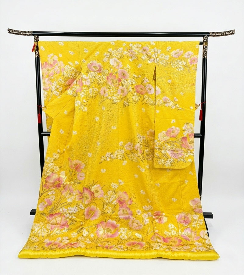 色打掛 色打掛 中古 リサイクル 打掛【レンタル落ち】花嫁 婚礼衣装 used リユース 和装 フォトウェディング 前撮り uchi022 きものひろば悠