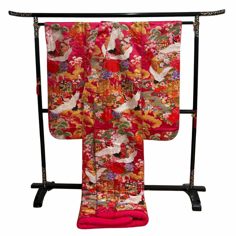 色打掛 色打掛 中古 リサイクル 打掛【レンタル落ち】花嫁 婚礼衣装 used リユース 和装 フォトウェディング 前撮り uchi031 きものひろば悠