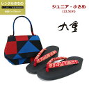 【GWもお得!ポイント5倍】【レンタル】袴用 着物用 振袖用 ぞうり 草履バッグセット 小さめ ジュニア 九重 ここのえ レディース 女子 黒色 赤色 青色 モ...