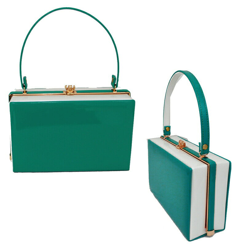 【プレ500円OFF】【往復送料無料】【レンタル】草履バッグセット レンタル フォーマル対応 振袖用 袴用 着物用 ぞうり 草履バッグセット ママ振 女子 女学生 成人式 卒業式 入学式 エナメル 緑色 グリーン re-zb26 きものひろば悠