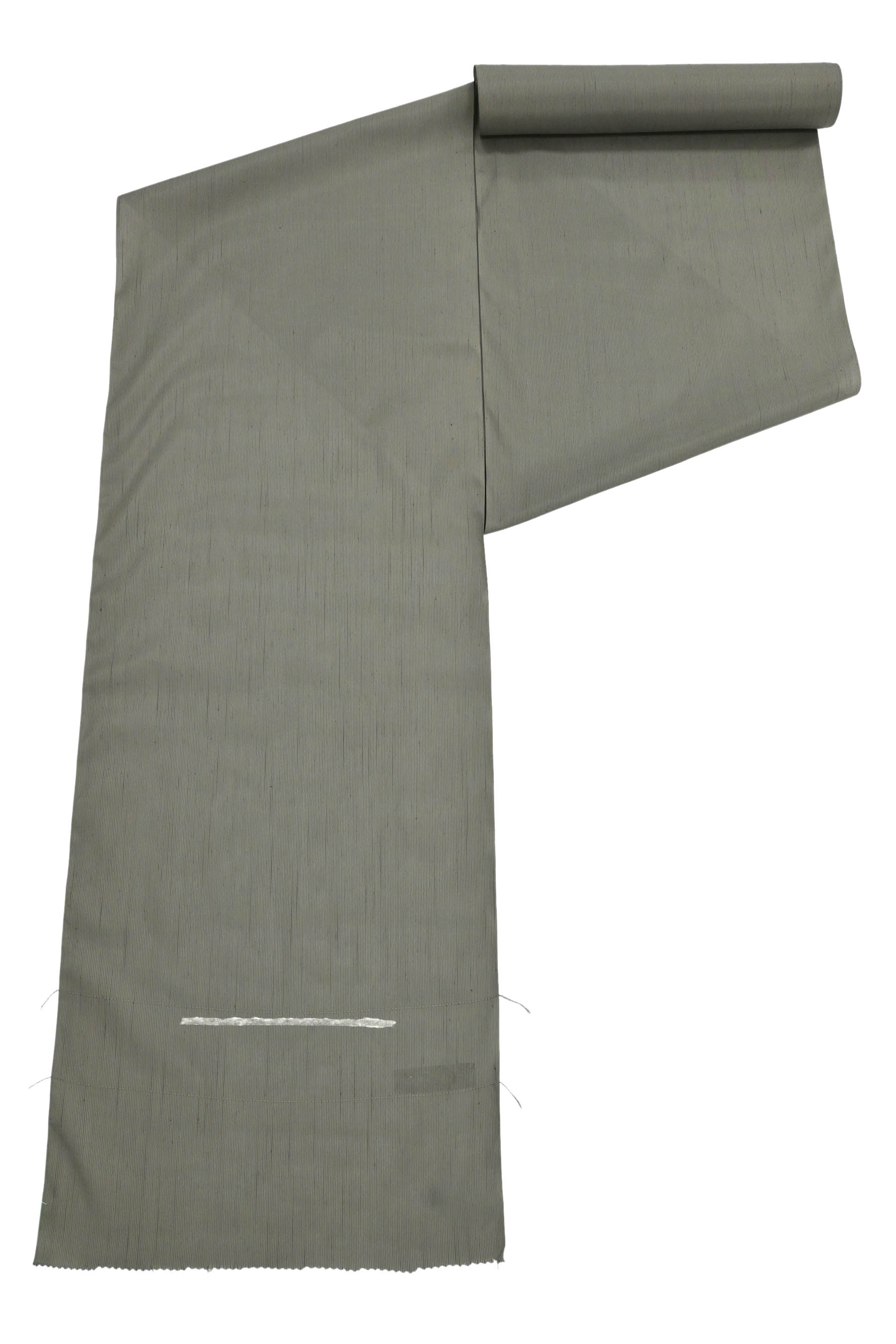 【大蔵ざらえ】 【夏物】【男物】【東匠・猪俣】特撰米沢紬着尺 「万筋」 いまでは少ない上質な男物!シックに艶めく上質の織! 単衣にも!