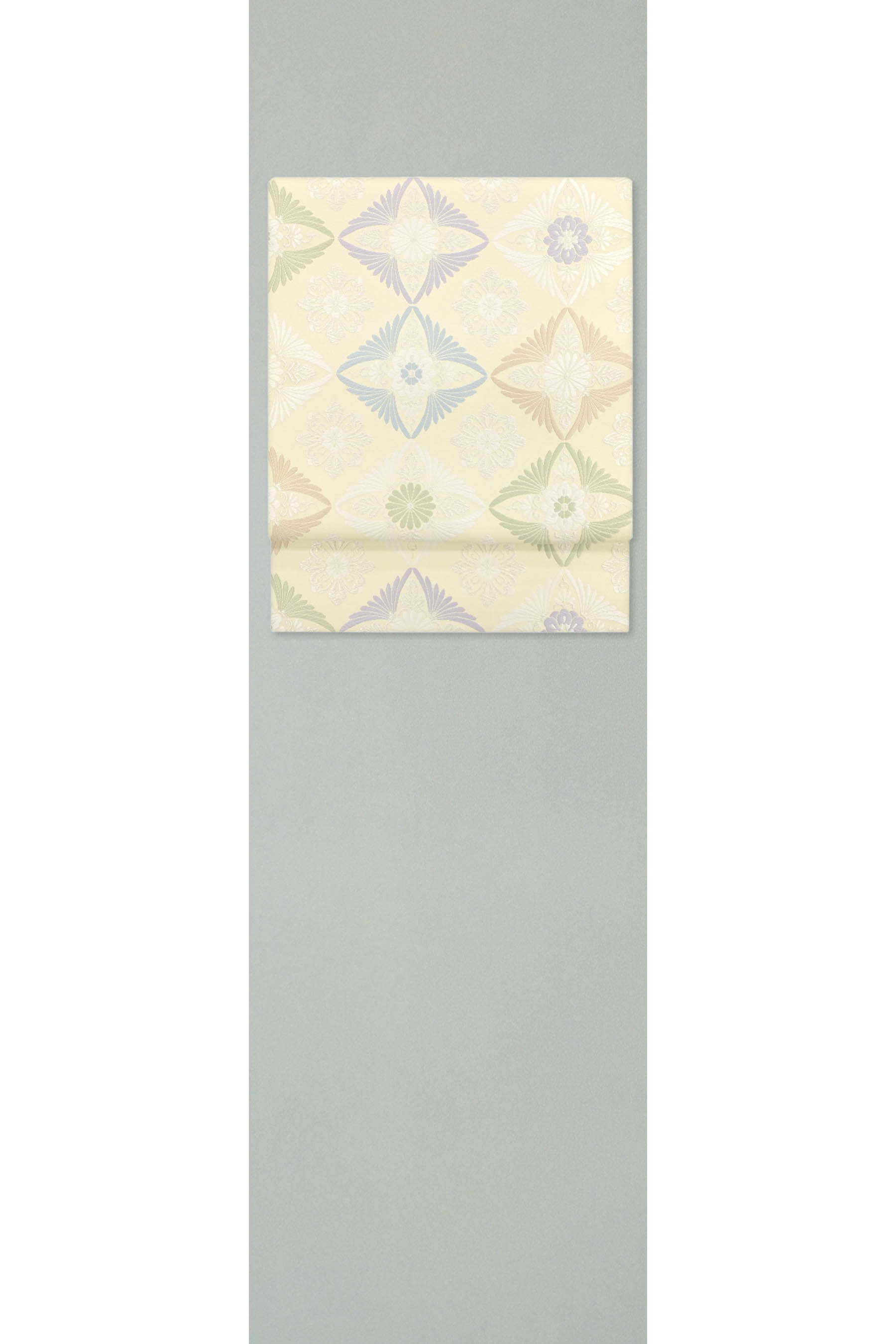 【仕立てサービス】 【お得な着物＋帯セット】 【東レシルック】 ちりめん色無地着尺 【志都香】 西陣織九寸名古屋帯