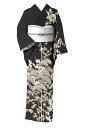 【京の名工房】 高級本手総刺繍訪問着 ≪御仕立て上がり・中古美品≫ 「吉祥松竹梅縫文」 刺繍だけが持つ美しさ… 圧巻のハイクラス品! 身丈163 裄68